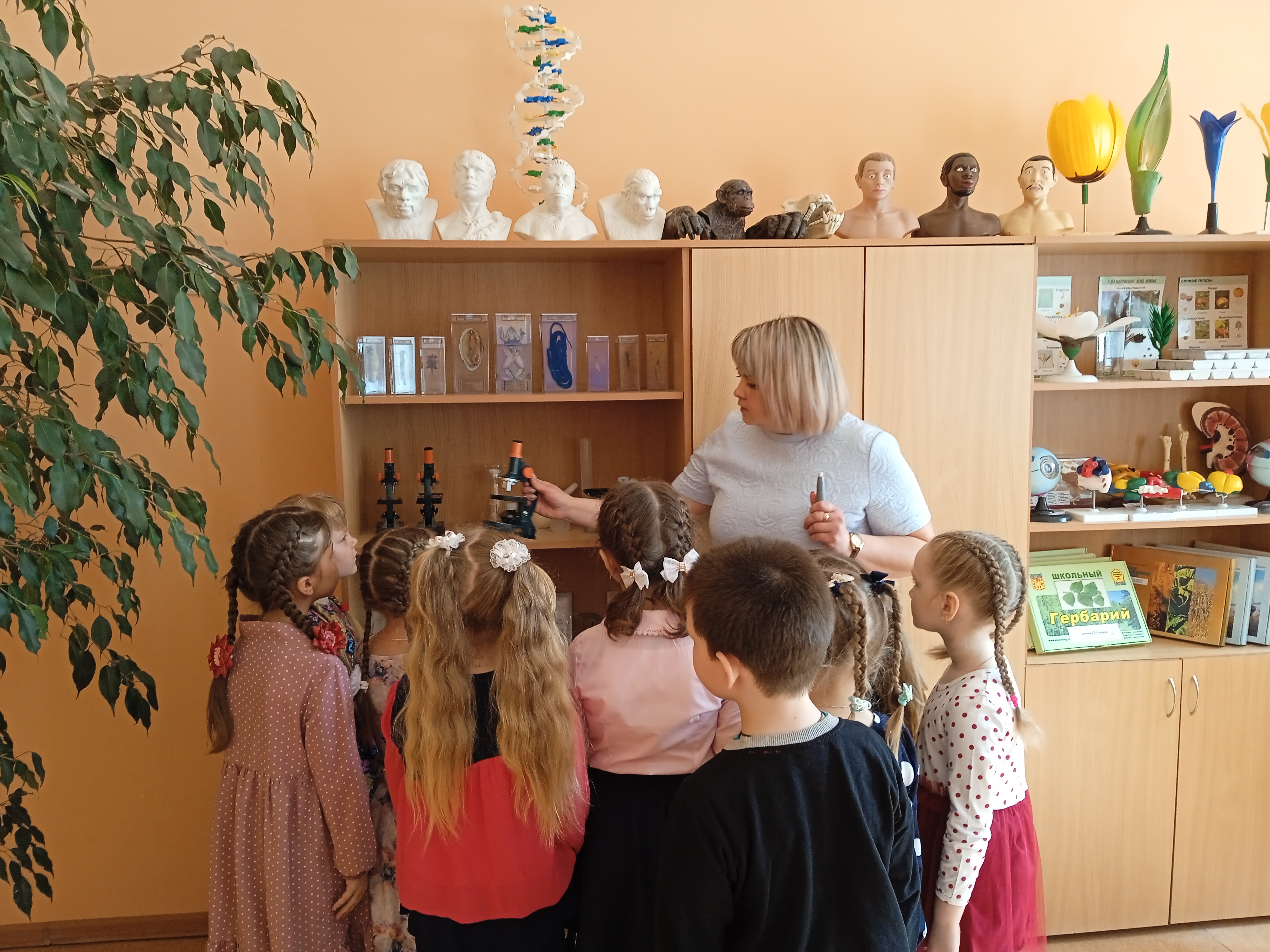У нас в гостях будущие первоклассники