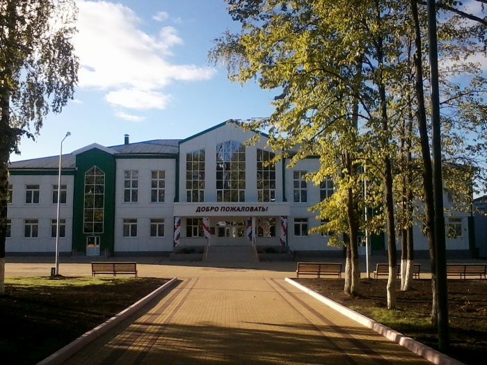 Новое здание школы